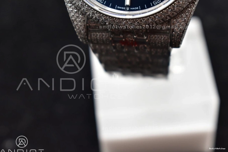 SportInspired Markers DateJust Version Blue Best Stick Diamond 897 JDF 41mm 0413